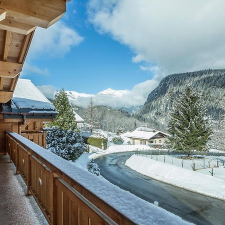 Apartment Trabets 2 - Alpes Travel - Les Houches - Sleeps 8 المظهر الخارجي الصورة