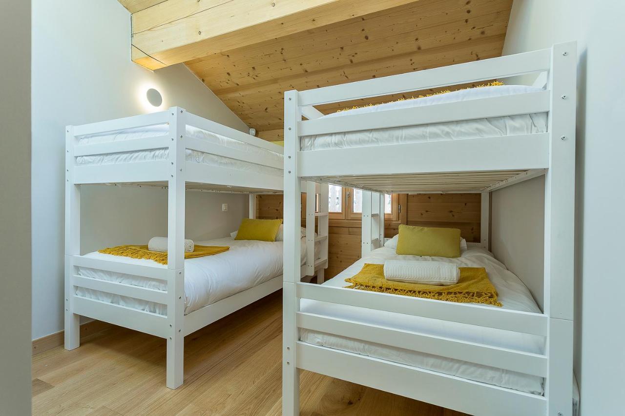 Apartment Trabets 2 - Alpes Travel - Les Houches - Sleeps 8 المظهر الخارجي الصورة