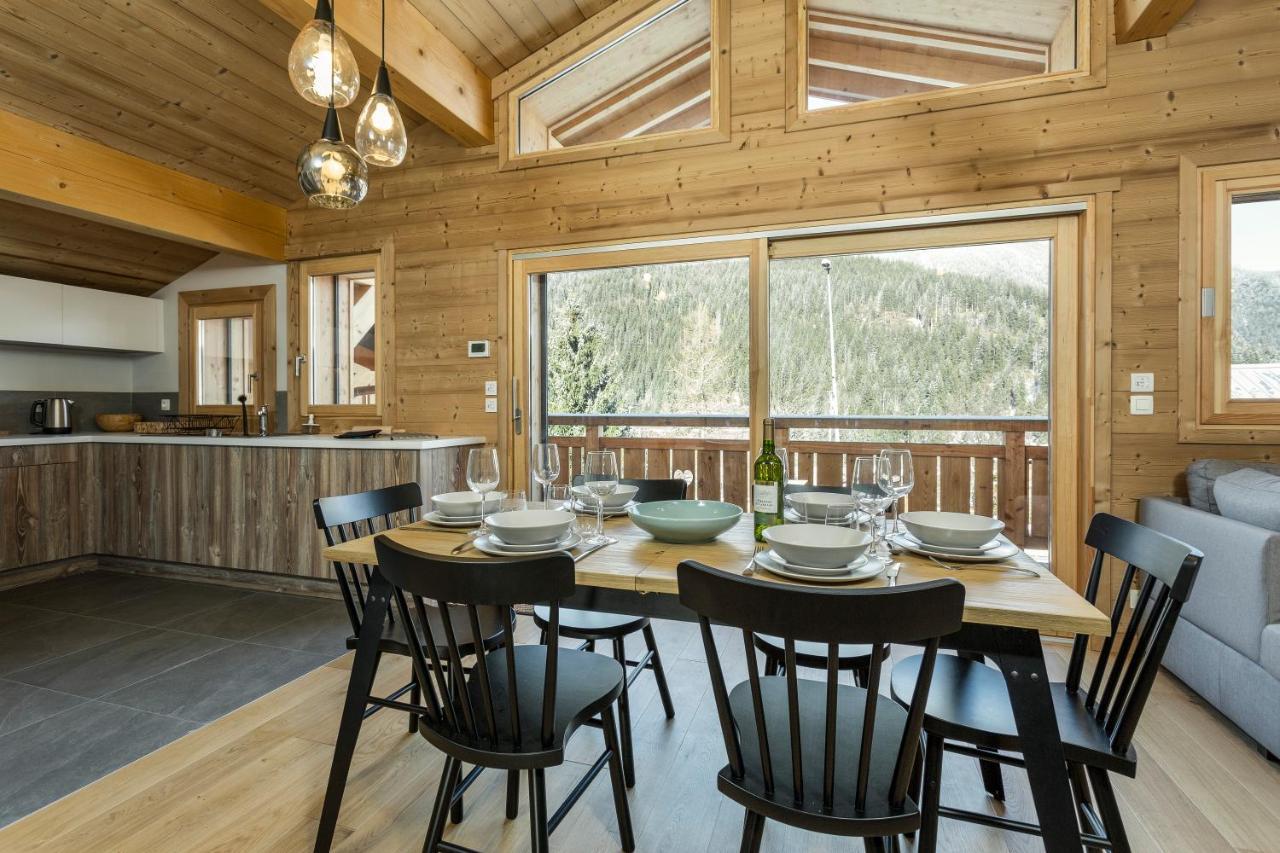 Apartment Trabets 2 - Alpes Travel - Les Houches - Sleeps 8 المظهر الخارجي الصورة