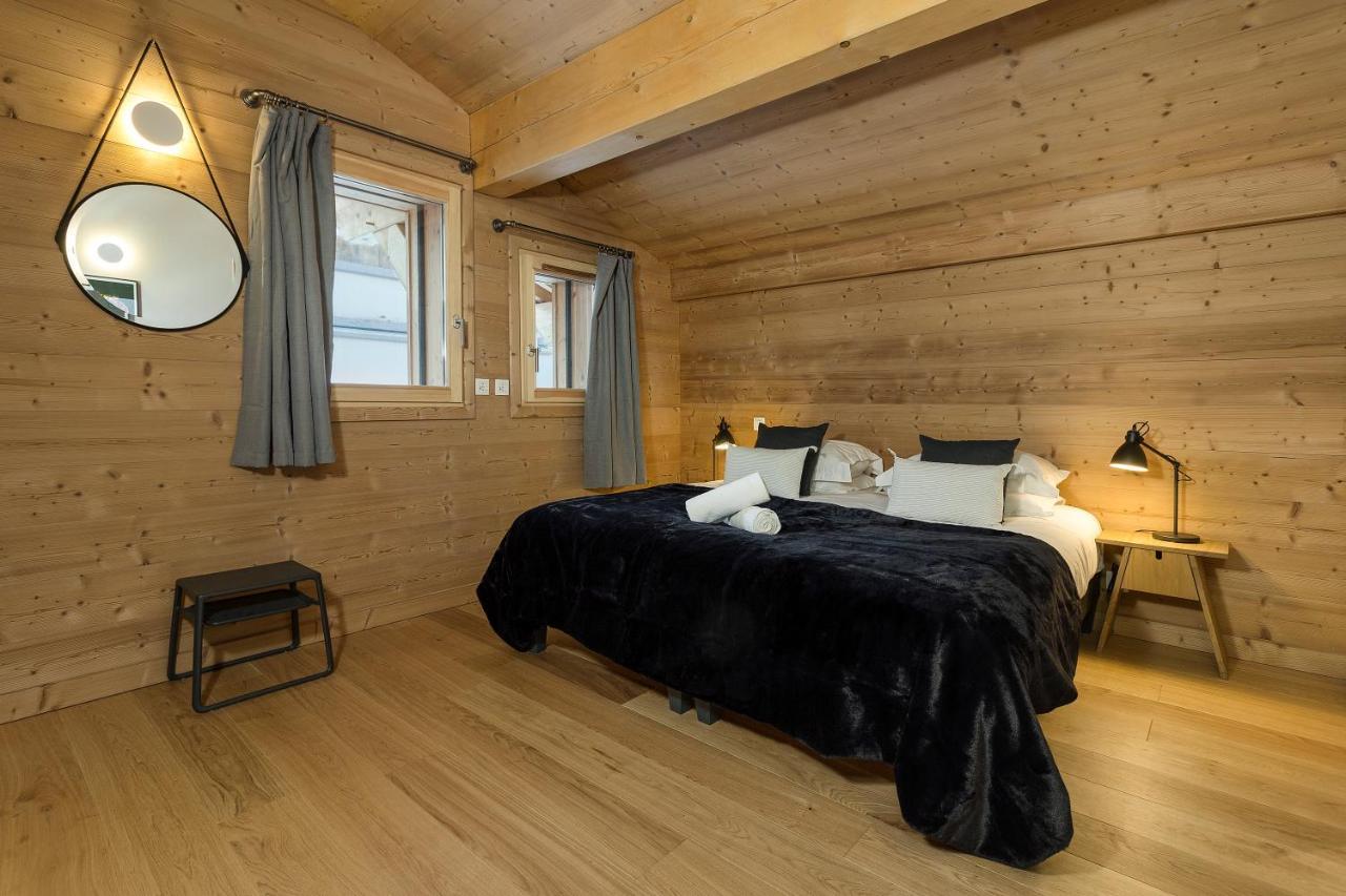 Apartment Trabets 2 - Alpes Travel - Les Houches - Sleeps 8 المظهر الخارجي الصورة