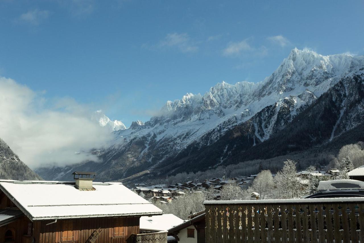 Apartment Trabets 2 - Alpes Travel - Les Houches - Sleeps 8 المظهر الخارجي الصورة