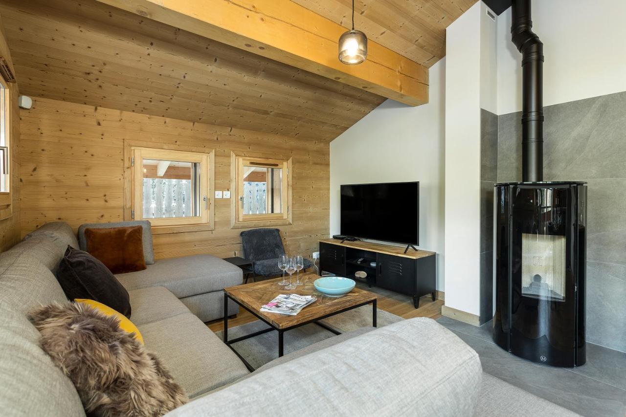 Apartment Trabets 2 - Alpes Travel - Les Houches - Sleeps 8 المظهر الخارجي الصورة